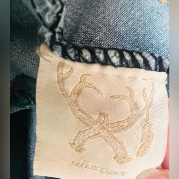 Spell Love Child Denim Top M - Picture 6 of 7